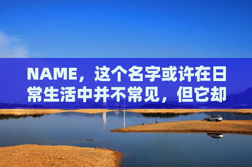 NAME，这个名字或许在日常生活中并不常见，但它却在某些领域里扮演着重要的角色。今天，让我们一起来探索这个名字背后的故事和意义